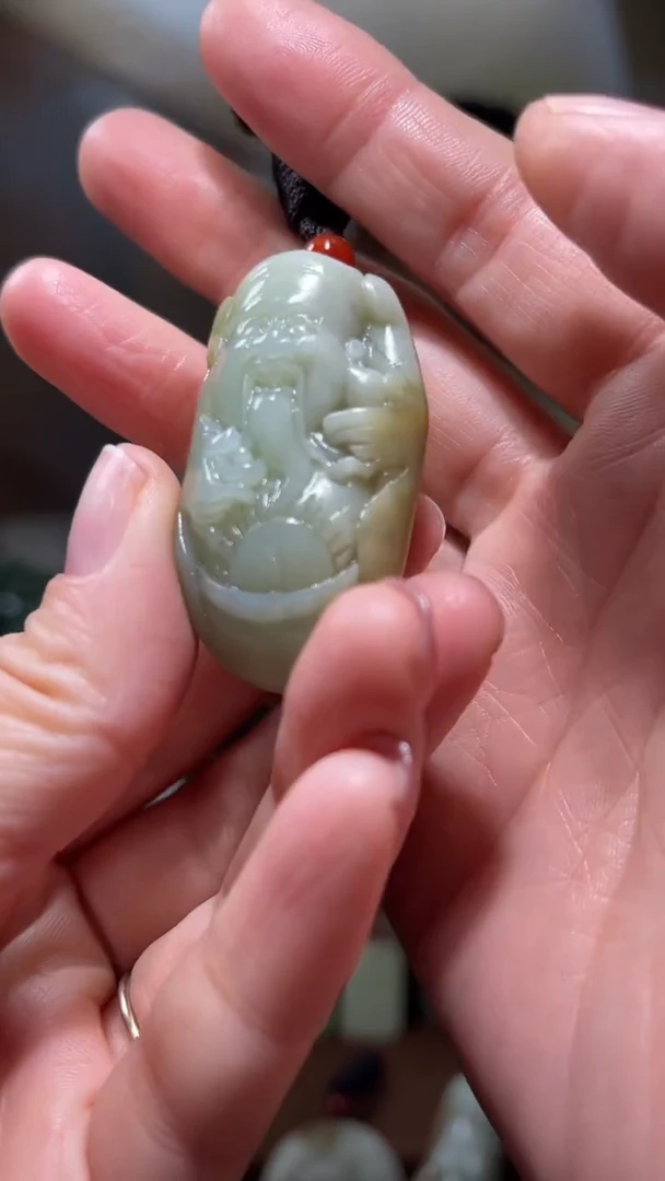 颈饰未镶嵌和田玉·