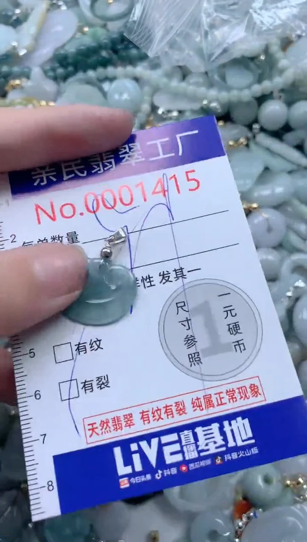 颈饰未镶嵌翡翠1415
