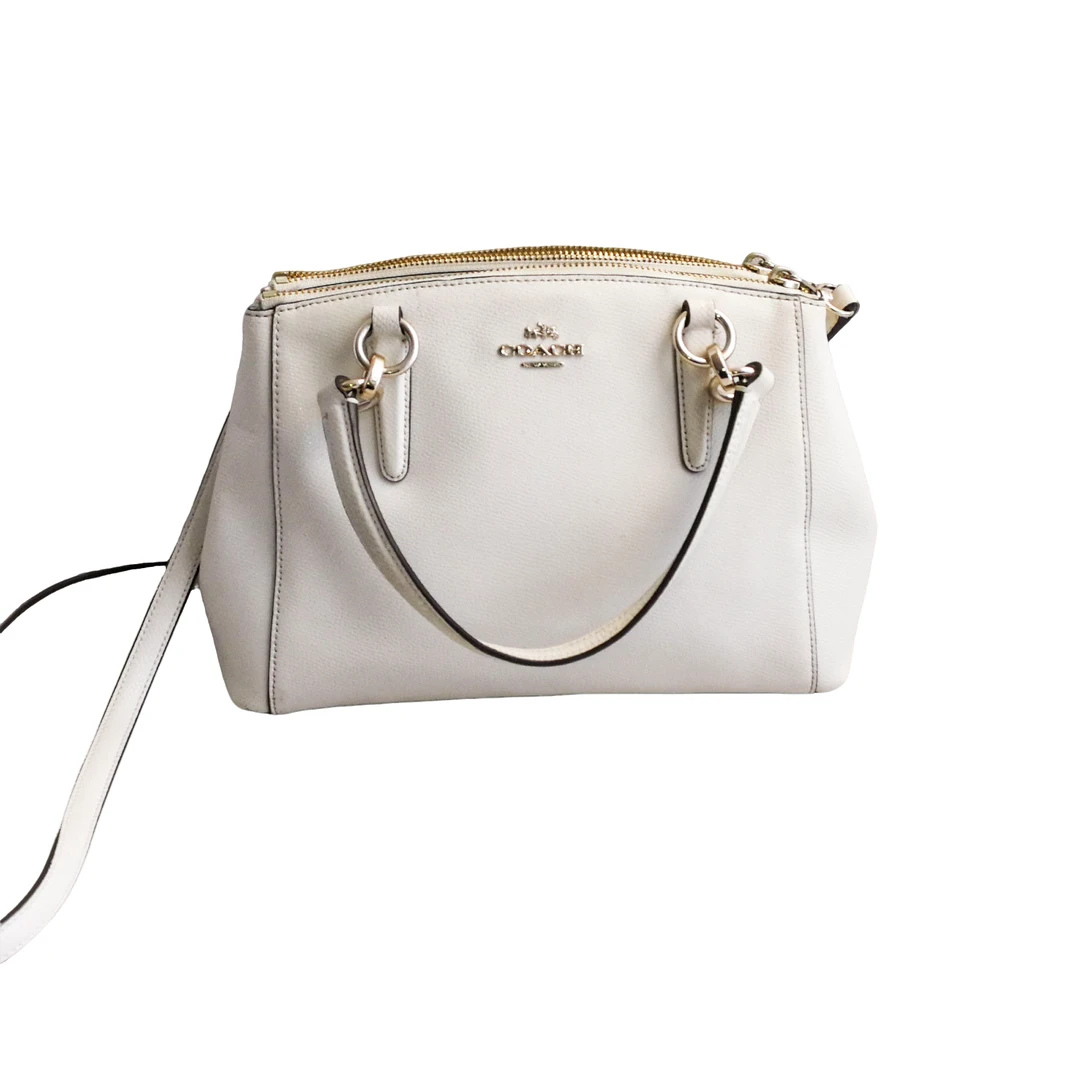 95新 COACH/蔻驰 coach 白色杀手包 032549