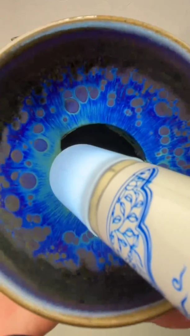 茶盏春申阁福利1只瑕品璀璨华光禅定