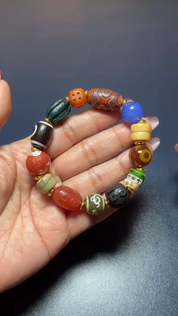 未镶嵌手串玛瑙/玉髓天珠玛瑙手串