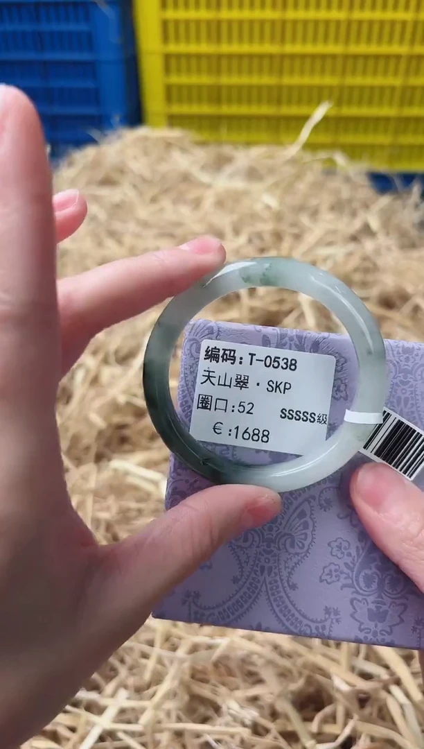 未镶嵌手镯石英质玉T-0538