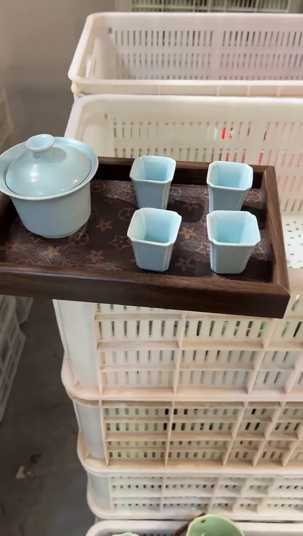 瓷片微瑕商品，介意勿拍②-托盘