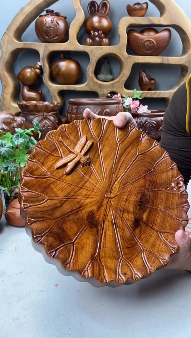 香樟木A14蜻蜓干泡/尺寸