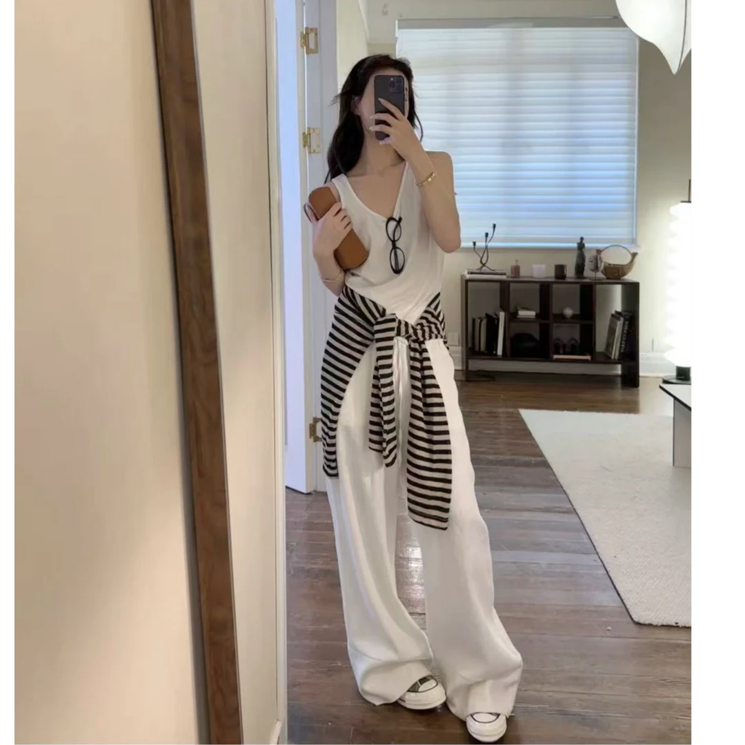 【600-700】时尚百搭高定轻奢松驰感女装休闲裤