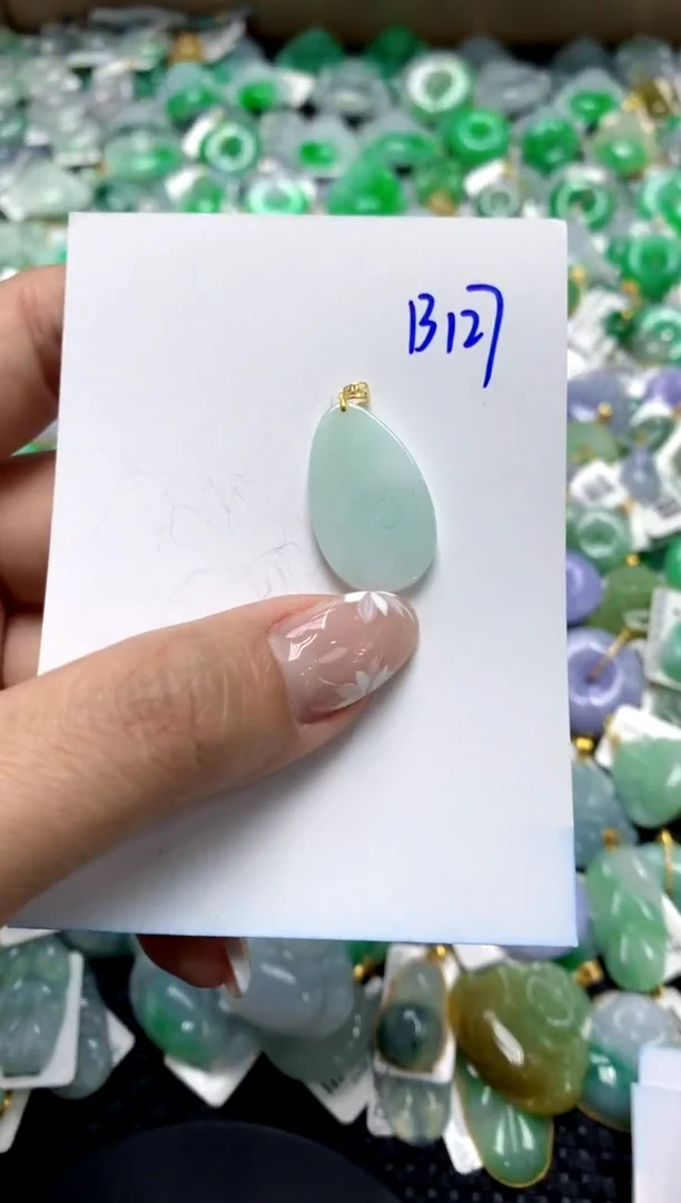 【闪购商品】翡翠颈饰18K金镶嵌111111111111111111