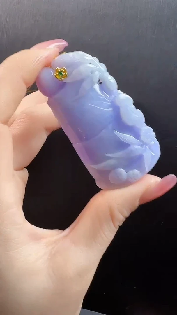 颈饰未镶嵌翡翠竹节