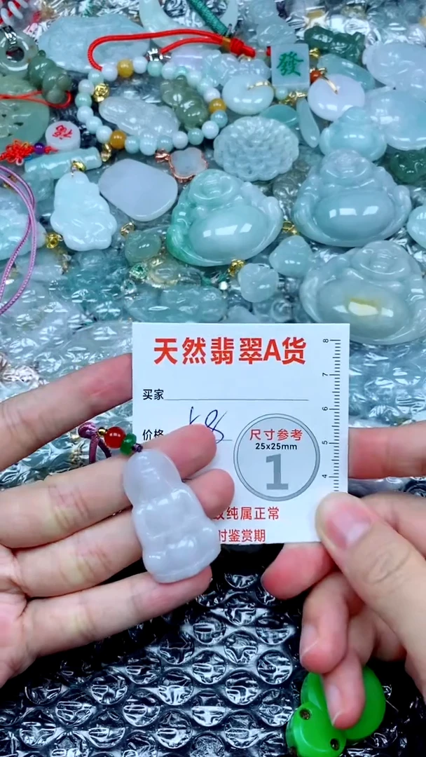 翡翠未镶嵌颈饰26《多样性发货》