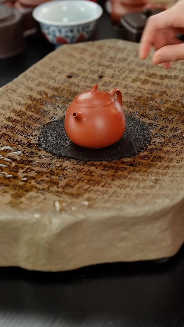 【闪购商品】紫砂茶壶lx朱泥小瓜110cc