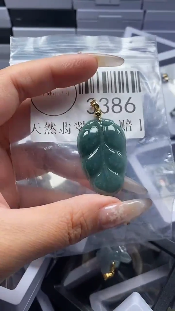 颈饰未镶嵌翡翠3386