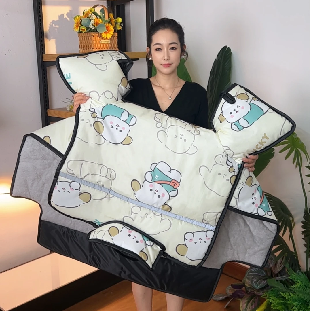 夜间反光【大侧翼+加长护脖】电动车挡风被加厚加绒防雨水秋冬季