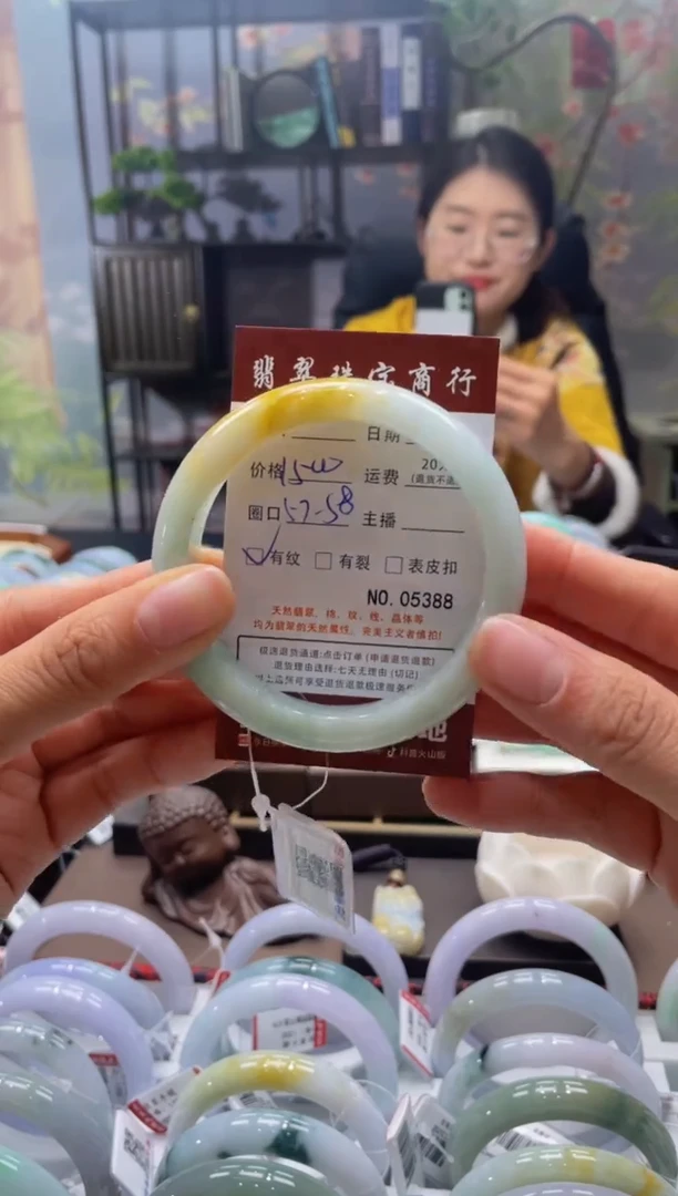 未镶嵌手镯翡翠5388****