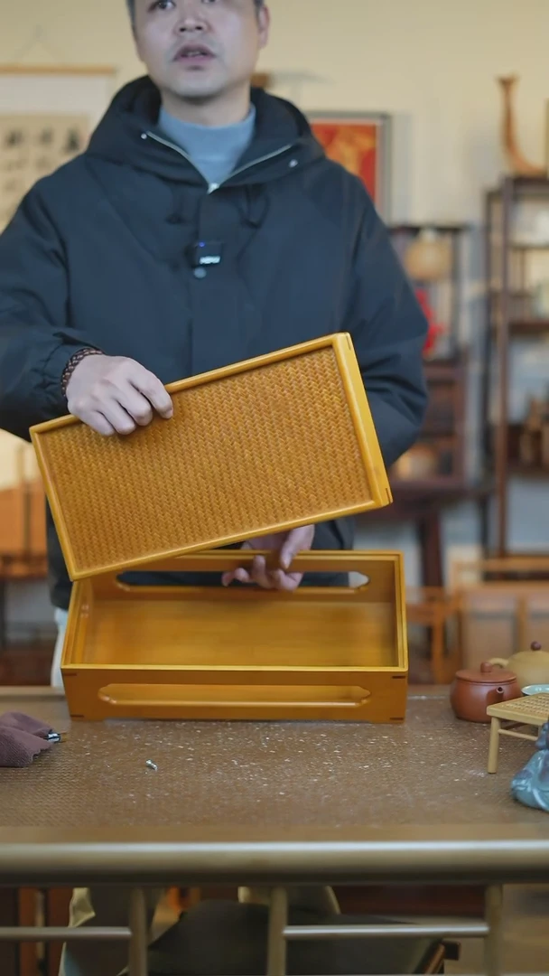 【闪购商品】收纳盒高山楠竹板材板材