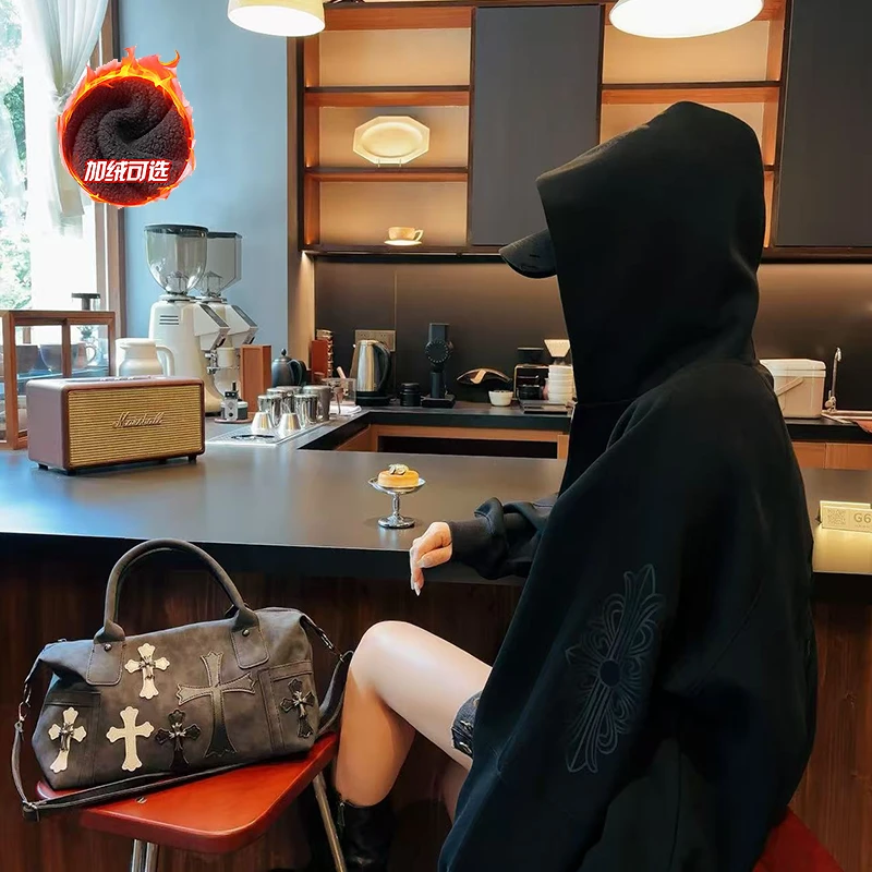 【加绒】连帽卫衣重工刺绣设计师款