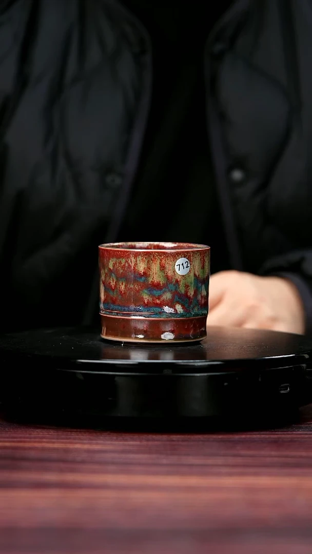 其他712#李盼龙一级品原矿钧瓷直口杯