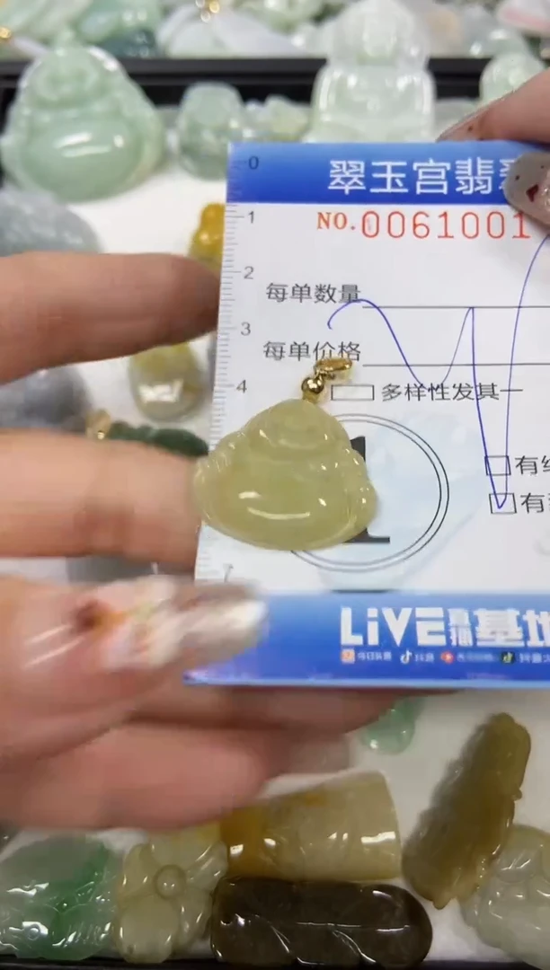 【闪购商品】翡翠颈饰未镶嵌闪购商品0061001