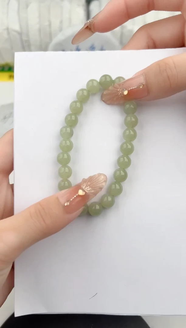 【闪购商品】和田玉手链未镶嵌1颜色微差无瑕