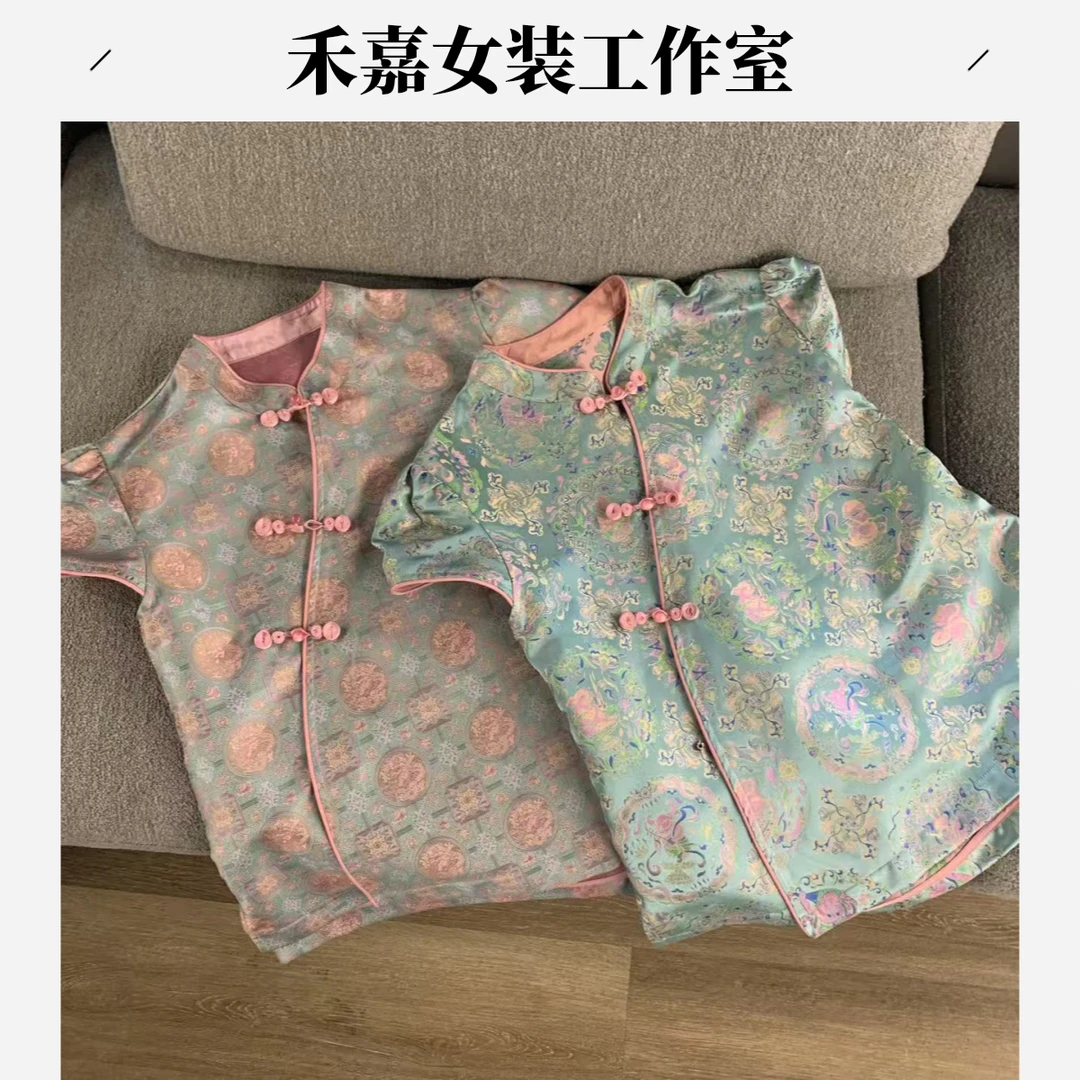 禾嘉 • 苏锦缎十二生肖中式上衣