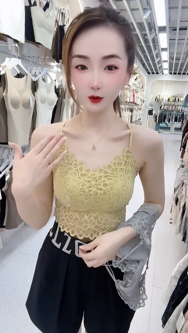 欧货夏季新款法式美背时尚镂空设计感背心调节交叉带洋气吊带