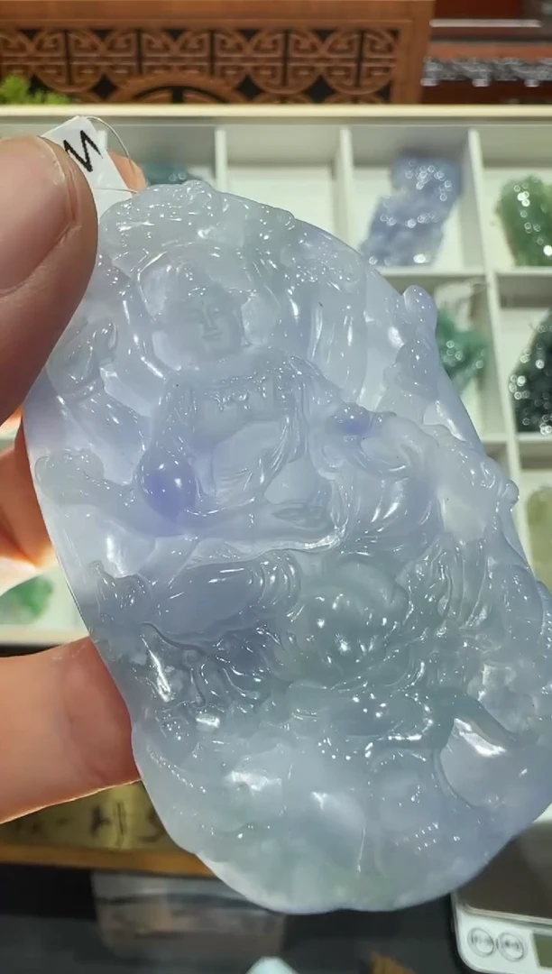 未镶嵌挂件翡翠Ｈ****eA货翡翠多样性孤品