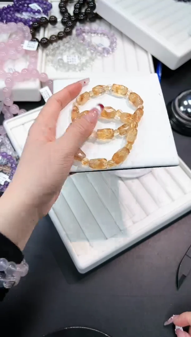 【闪购商品】水晶手串未镶嵌12e多样性发其一/1条默认微瑕