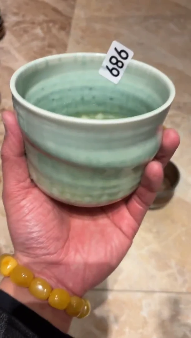 瓷片美***?989桐花扭扭碗1个