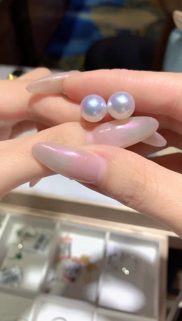 【闪购商品】海水珍珠耳饰未镶嵌耳饰ZZJ