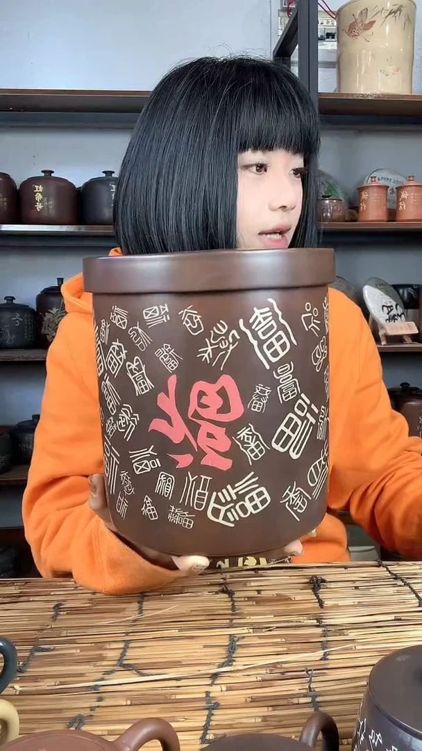 【闪购商品】罐精磨彩填醒茶罐