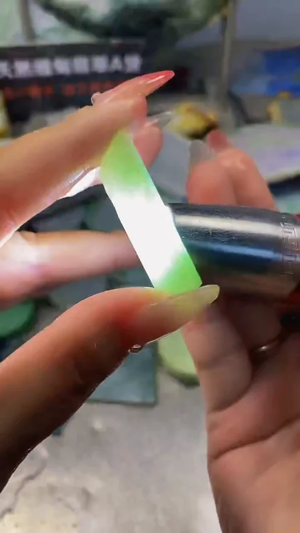 翡翠未镶嵌脚链天然缅甸翡翠A货816