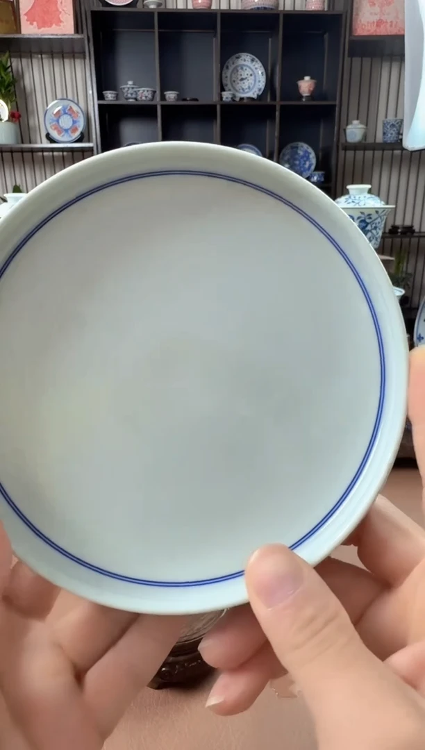 手工手绘壶承....