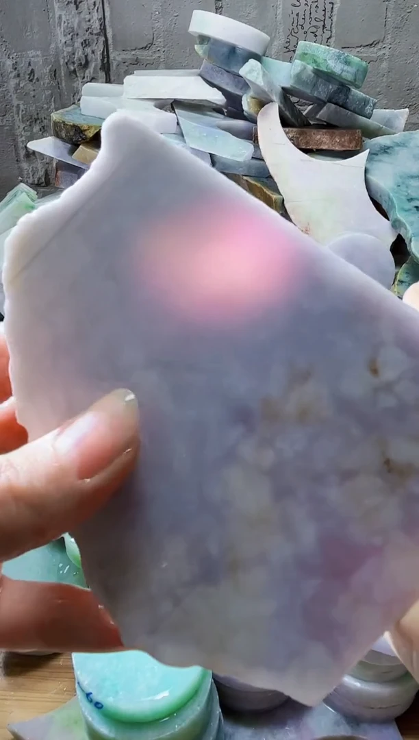 裸石翡翠天然翡翠A货玉 南 764