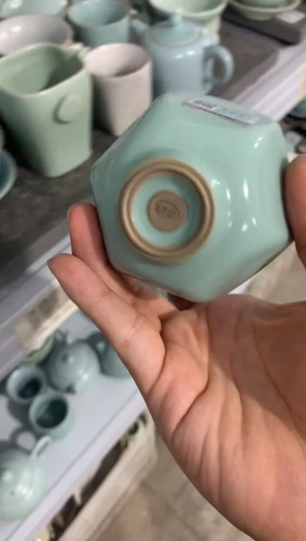 【清！一件不留】汝窑、茶壶盖碗茶杯主人杯微矿点