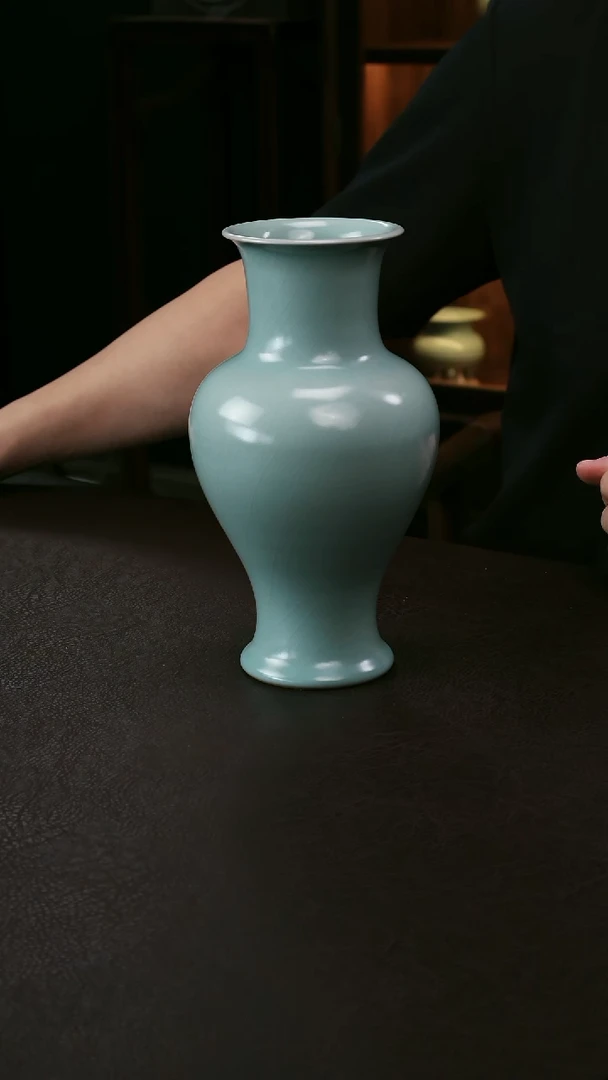 其他汝官窑微微瑕观音樽18