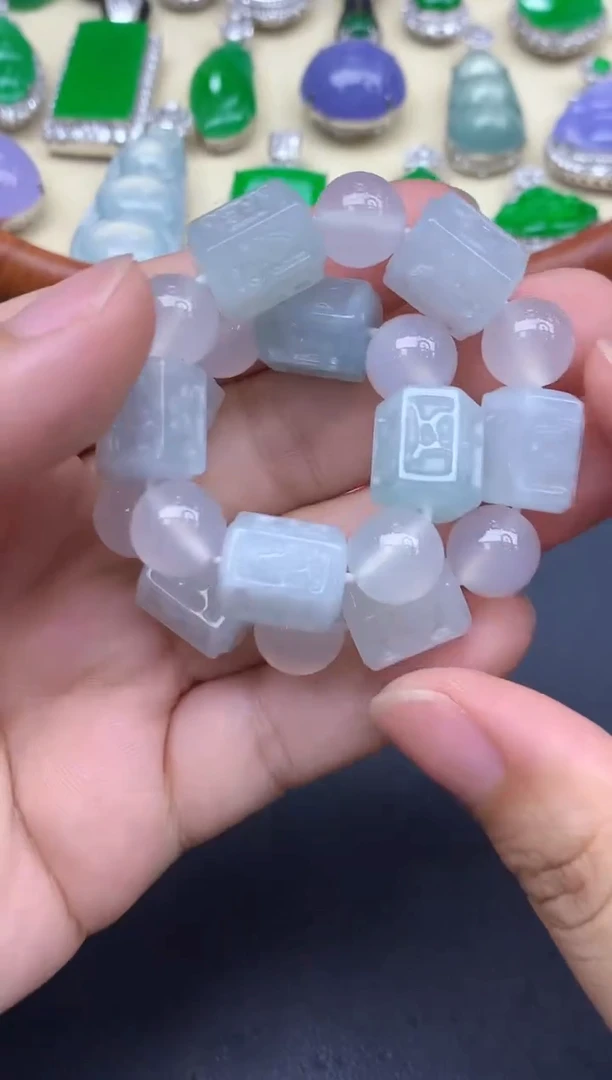 未镶嵌手链翡翠280-中国好珍宝