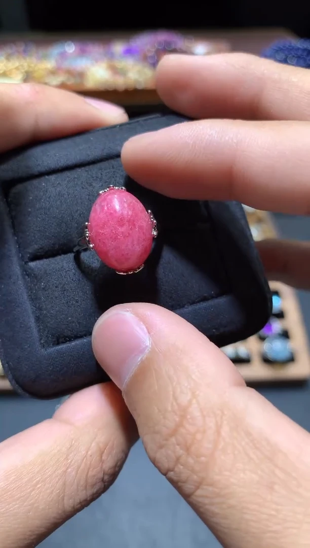 【闪购商品】蔷薇辉石戒指未镶嵌K141【多样性发其一】