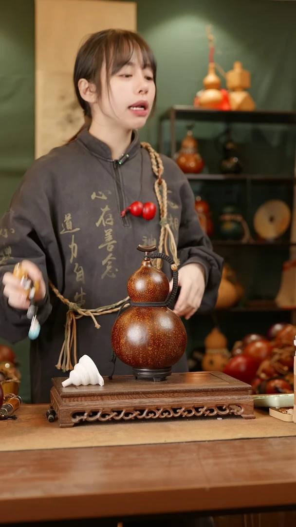 145号精品天然大漆酒葫芦一物一拍~