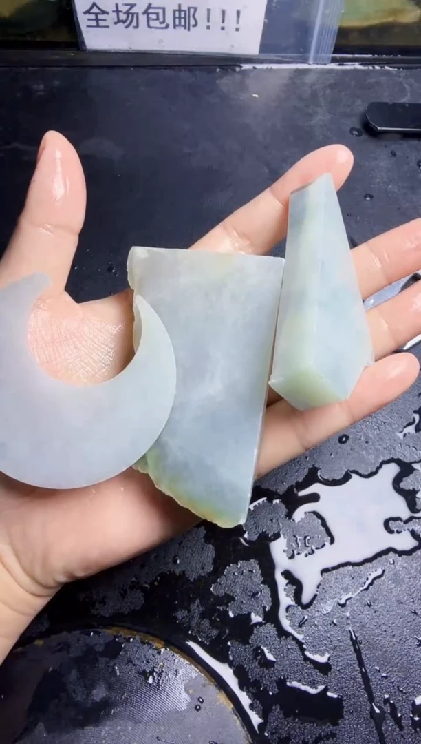未镶嵌挂件翡翠天然翡翠023