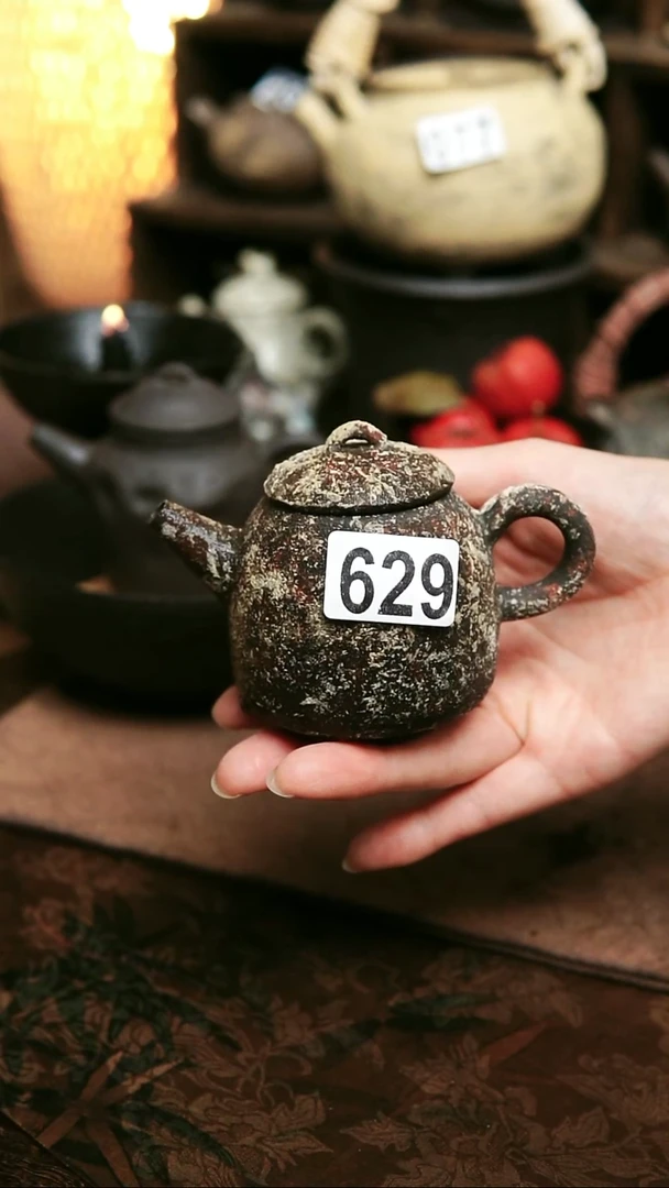 紫砂全手工正把茶壶满容125毫升