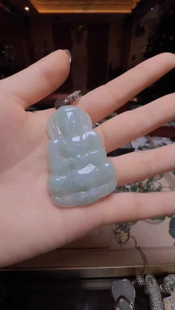 【闪购商品】翡翠吊坠(不含链)未镶嵌翡翠