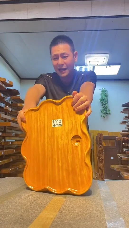 实木茶盘 一物一拍