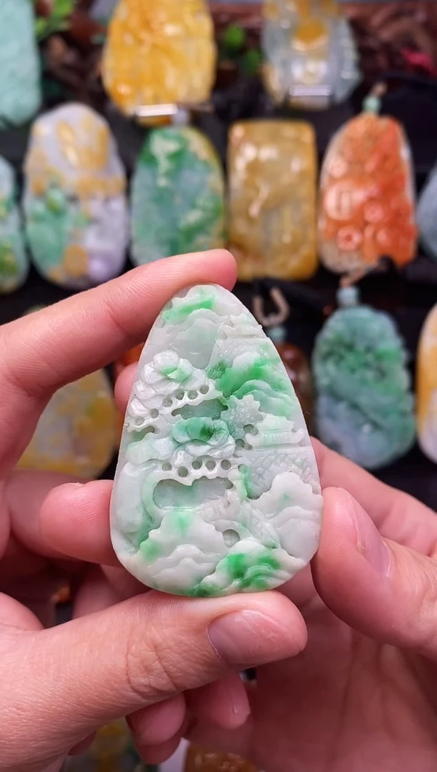 【闪购商品】定制翡翠未镶嵌翡翠A货一物一证