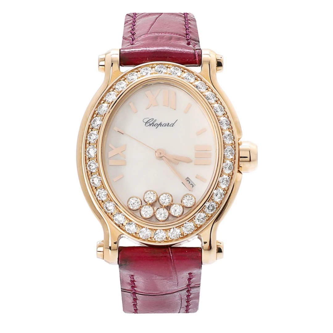 99新 Chopard/萧邦 HAPPY SPORT系列275350-5003/单表/七钻