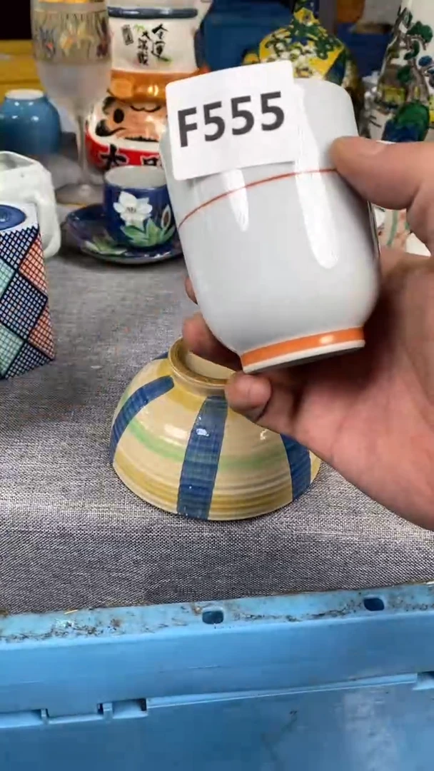 【闪购商品】瓷片555瓷器瓷片茶周边