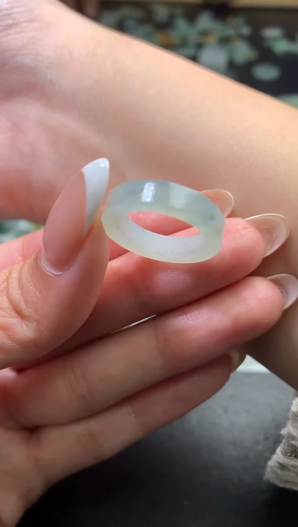 未镶嵌定制翡翠毛货 8-9圈口