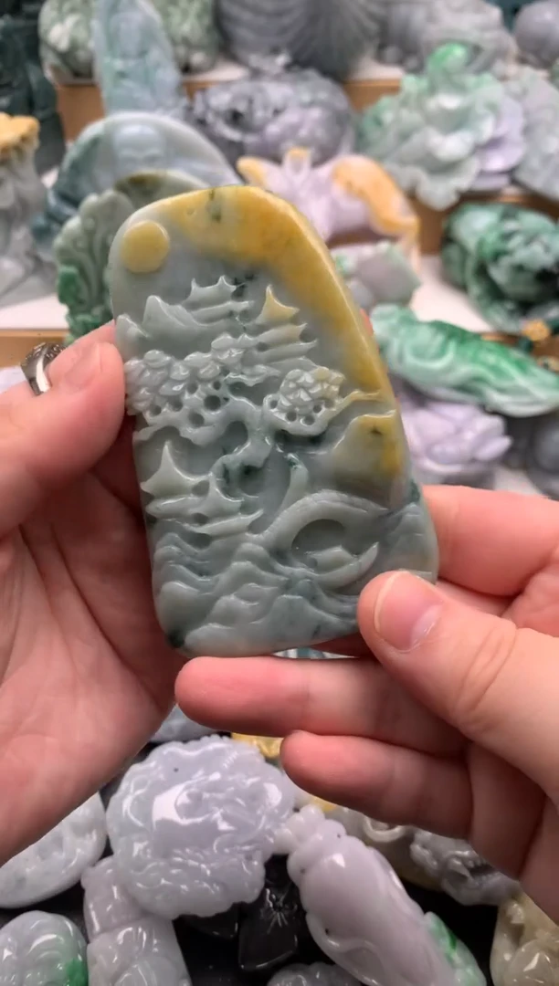 吊坠(不含链)未镶嵌翡翠1