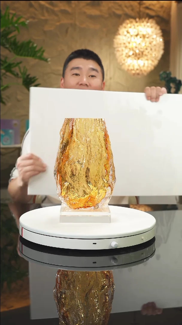 【闪购商品】瓷片福利琥珀花瓶大号预售