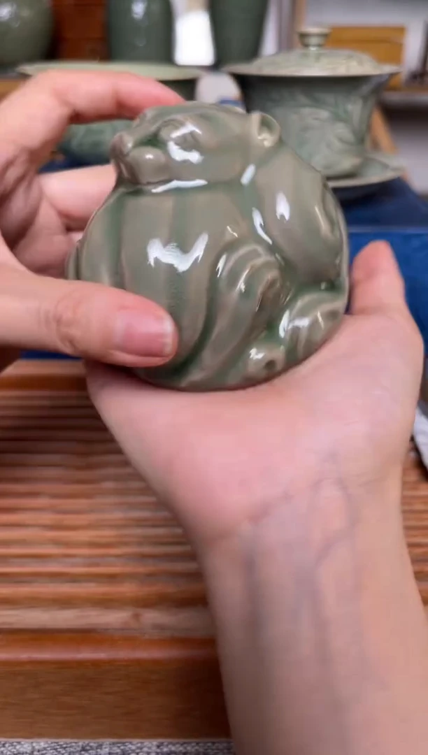 【闪购商品】其他耀州窑虎镇镇纸微瑕