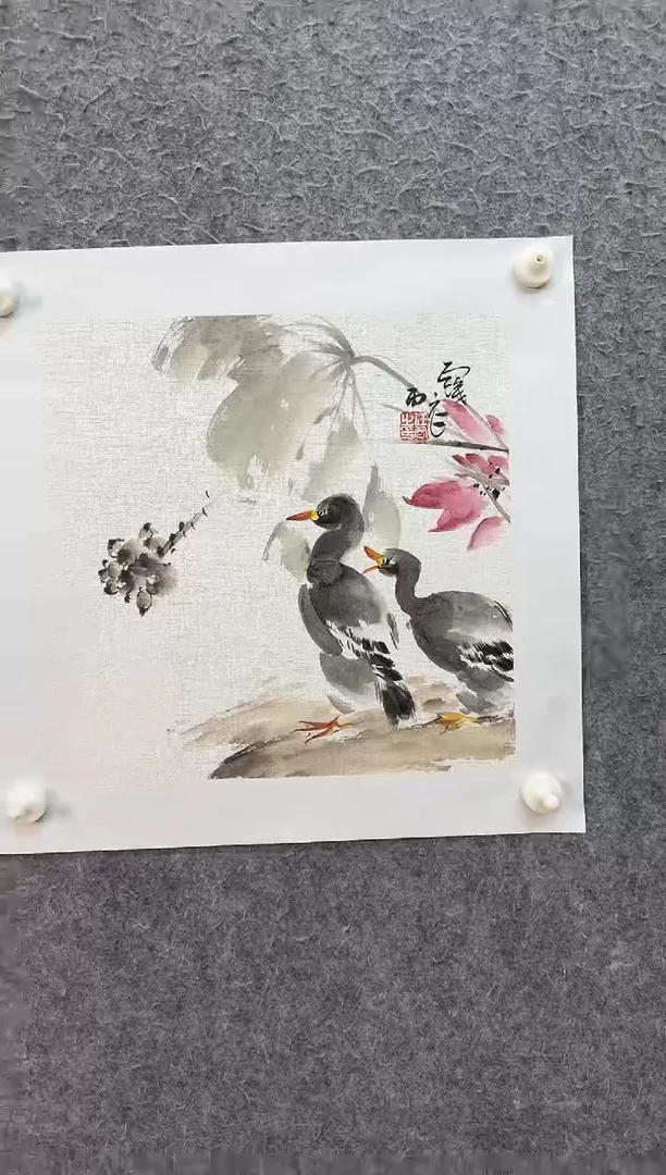 国画ST-RJ花鸟绘画作品