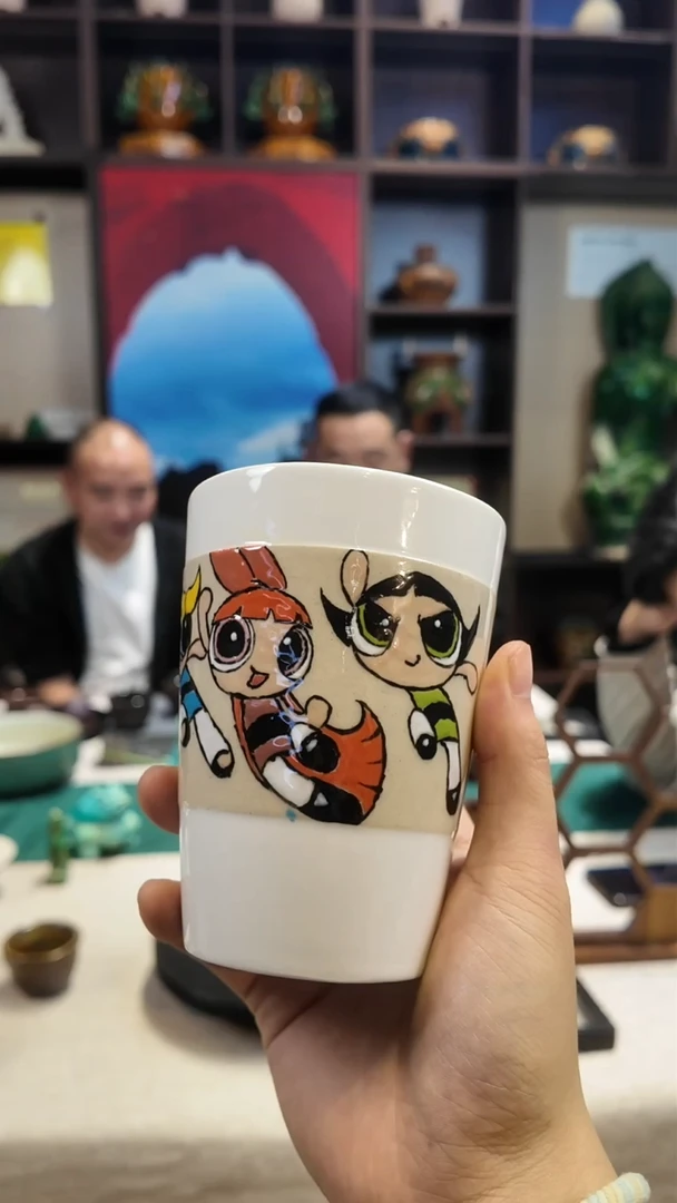 武当窑手绘马克杯（一件多样发货）