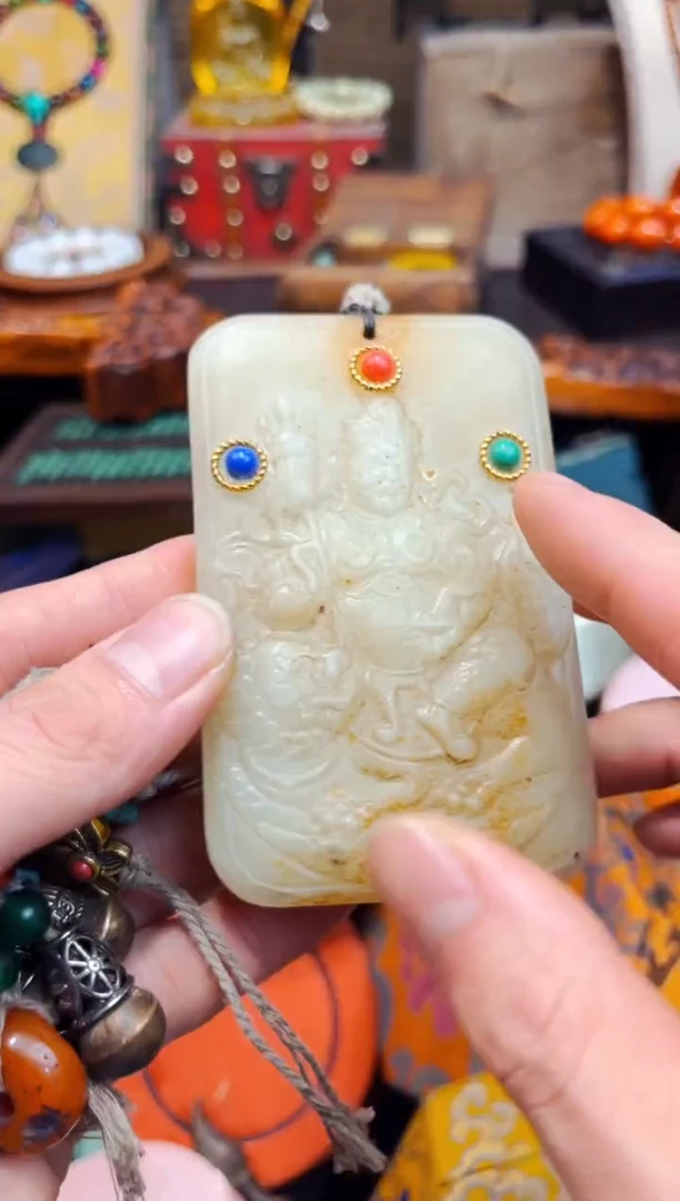 【闪购商品】和田玉挂件未镶嵌C瑞哥专属高端精品42